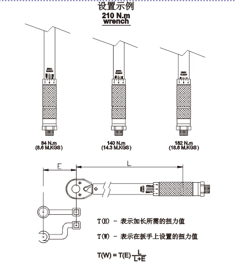 EG preset torque wrench