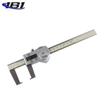 Flat head external groove digital caliper