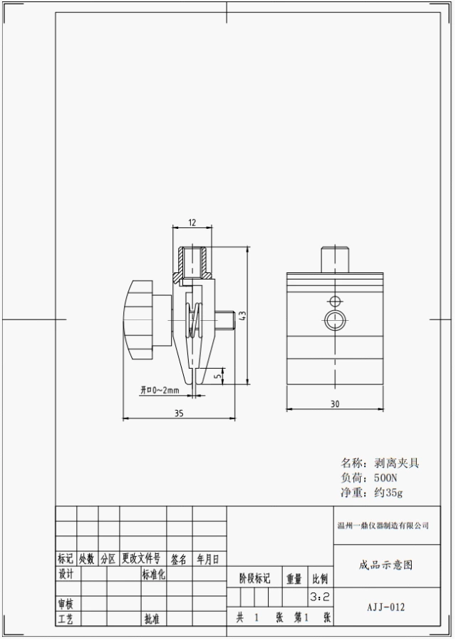Stripping fixture