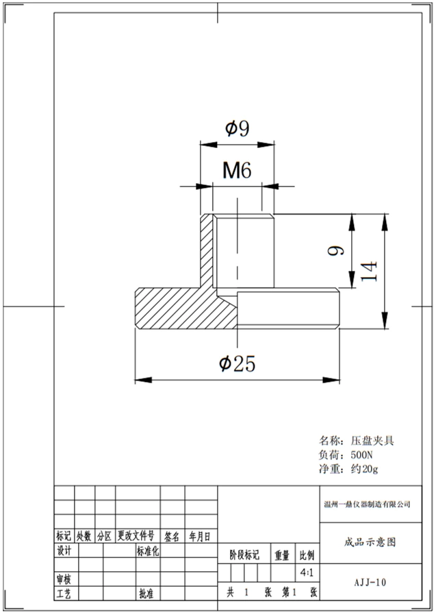 Platen fixture